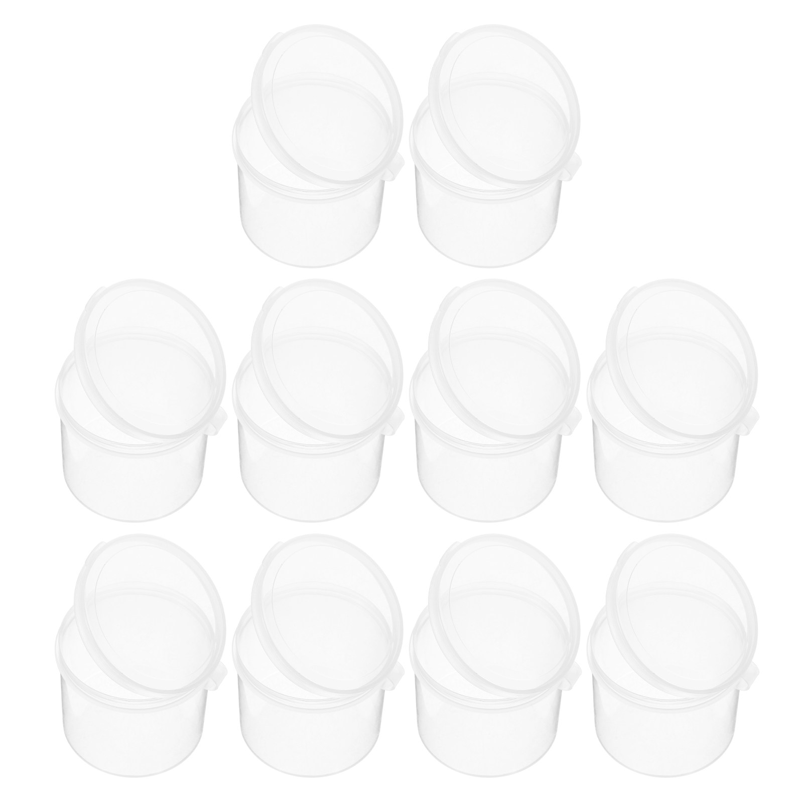 Collectors Coins Jewelry & Watches Of Smithtown Photos - 10Pcs Round Clear Plastic Storage Container