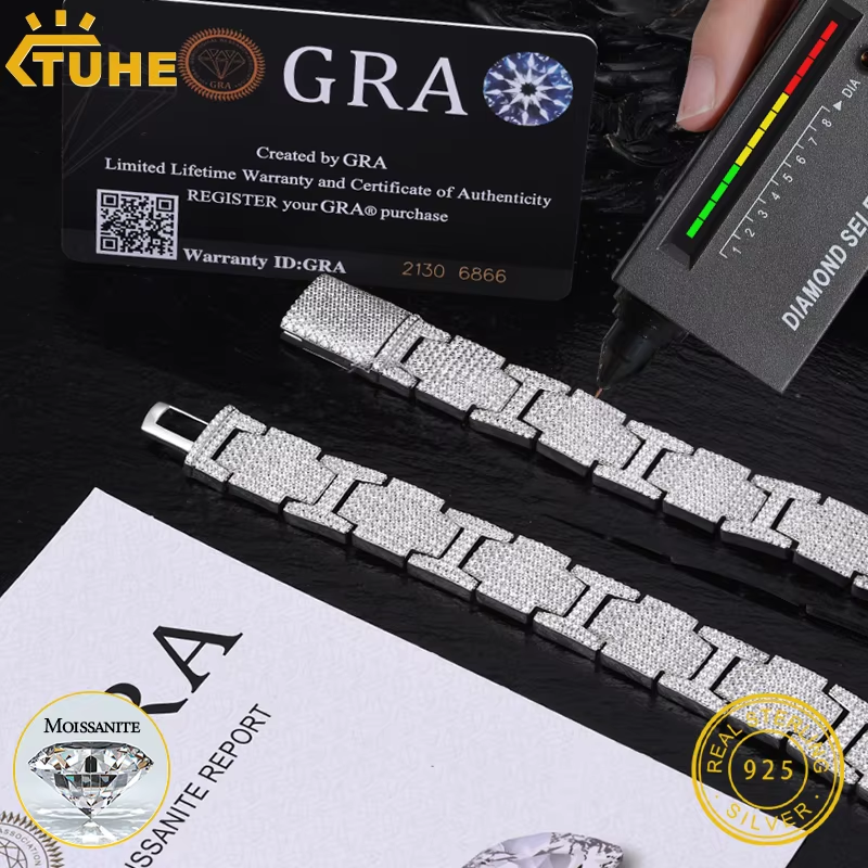 Jewelry Clasp Watches - TUHE High quality Unisex VVS1 D