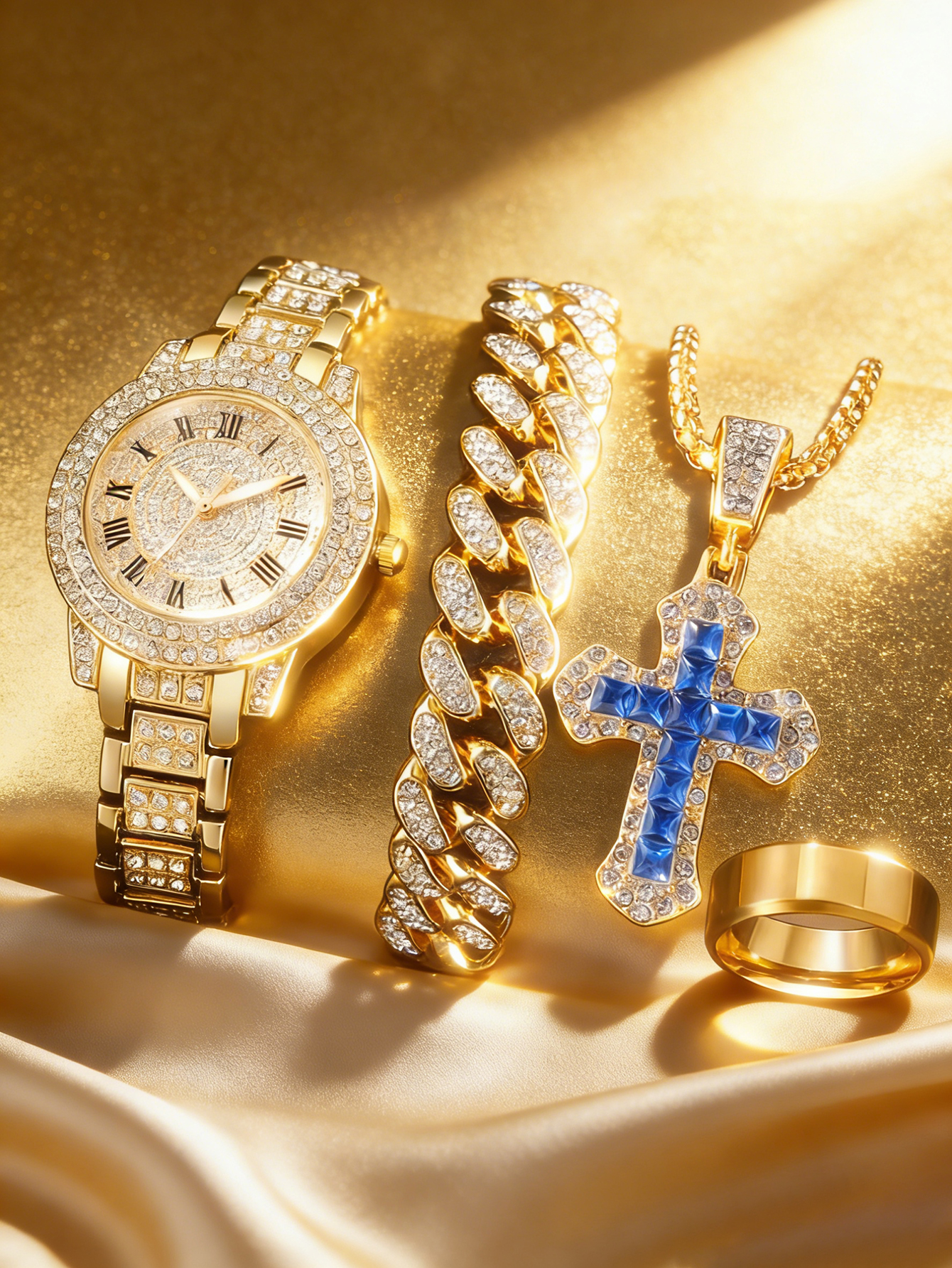 Jewelry Clasp Watches - Fashionable Ladies round Shell Quartz Watch