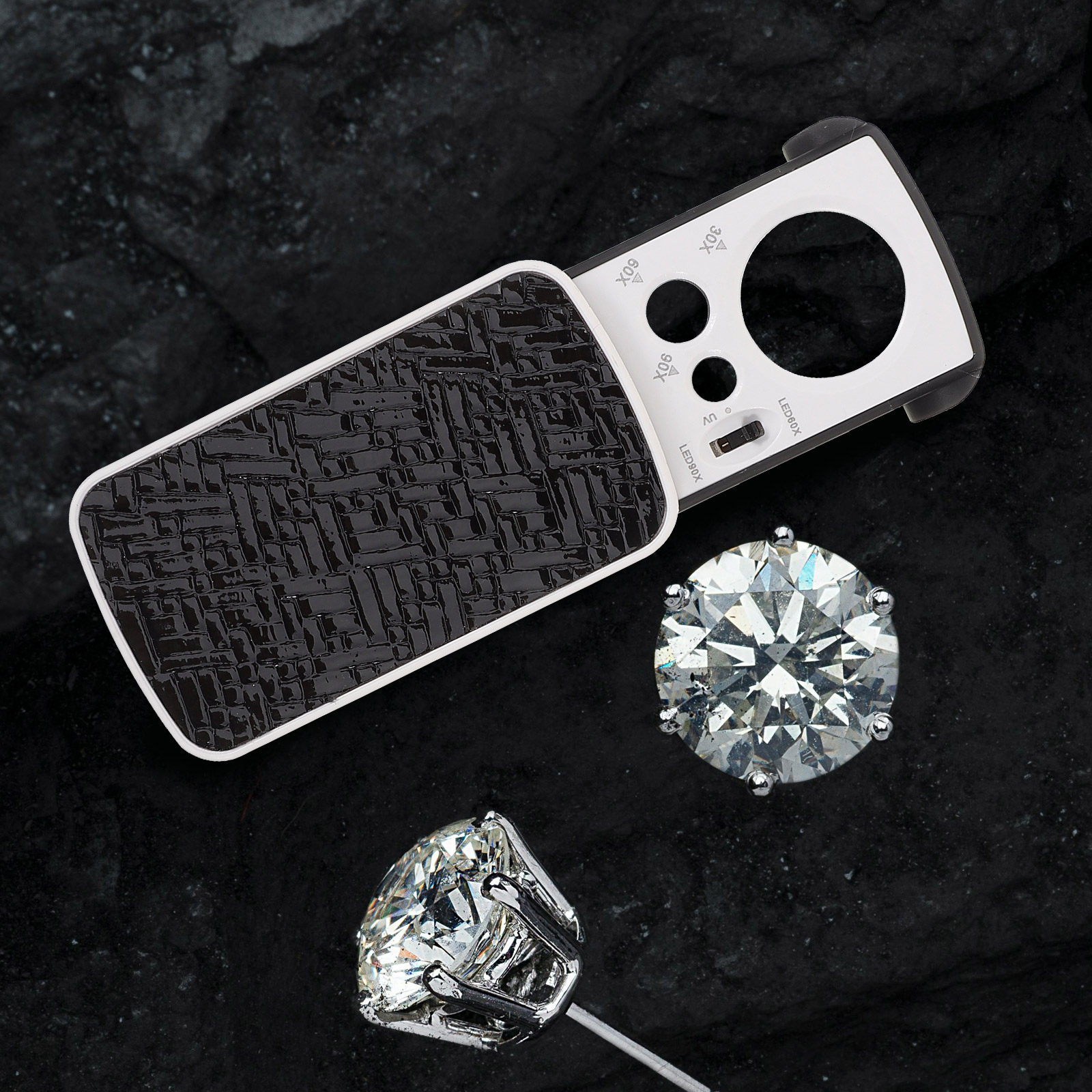 2Pcs LED Magnifying Glass Illu - Collectors Coins Jewelry & Watches Of Smithtown Photos บทวิจารณ์และราคา