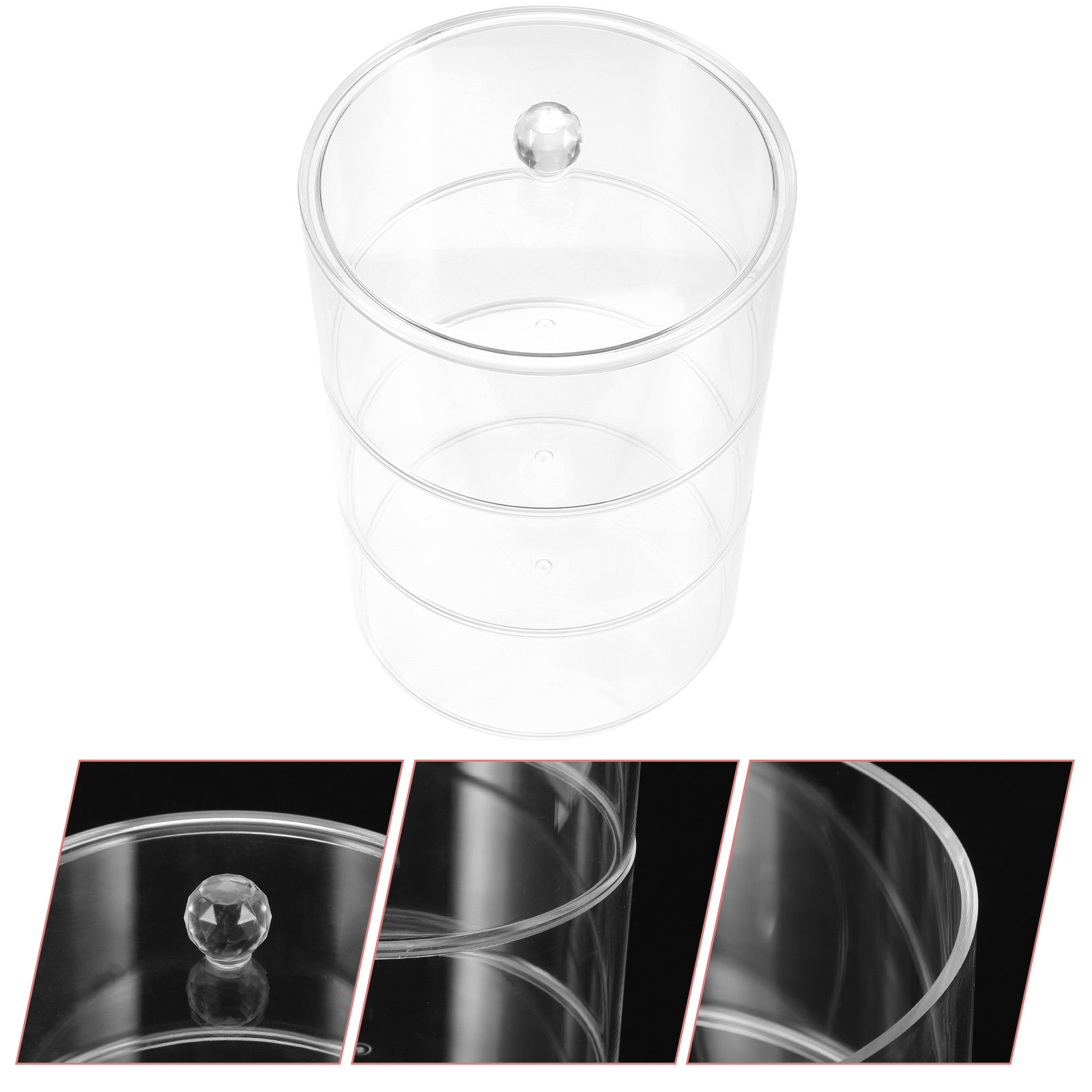 Multi-Level Transparent Acryli - Jewelry Watches Box บทวิจารณ์และราคา