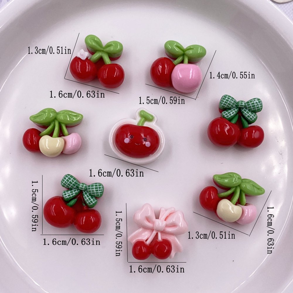 24pcs Colorful Kawaii Cartoon  - Paradise Jewelry & Watches Llc Miami Photos บทวิจารณ์และราคา