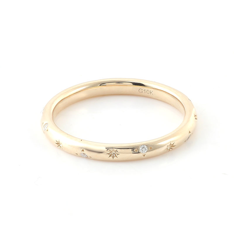 Provence 10K/14K/18K Moissanit - Moissanite Ring บทวิจารณ์และราคา