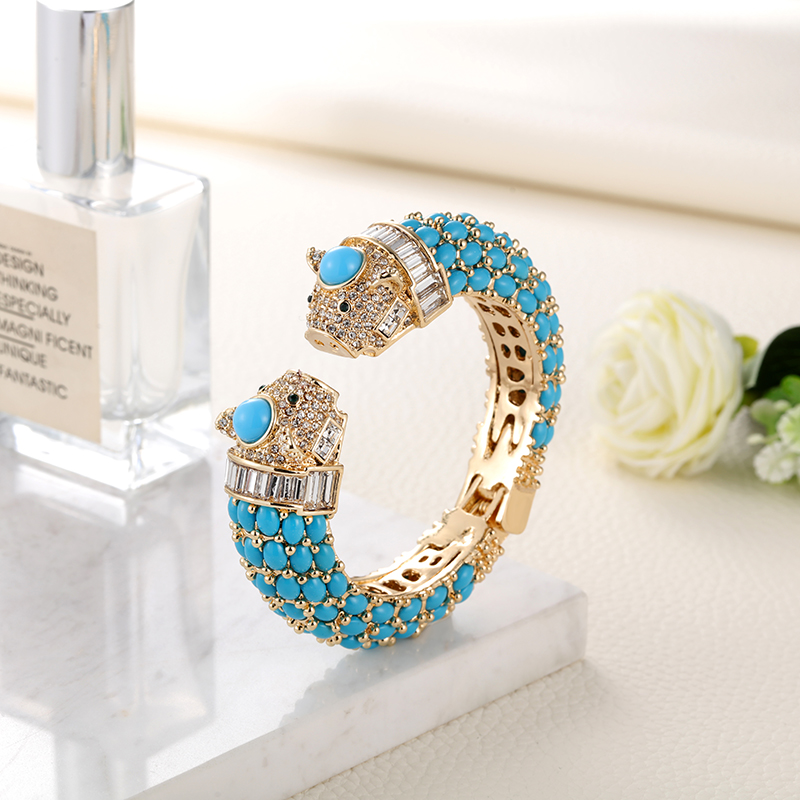 Sally's Paradise Animal Bracel - Paradise Jewelry & Watches Llc Miami Photos บทวิจารณ์และราคา