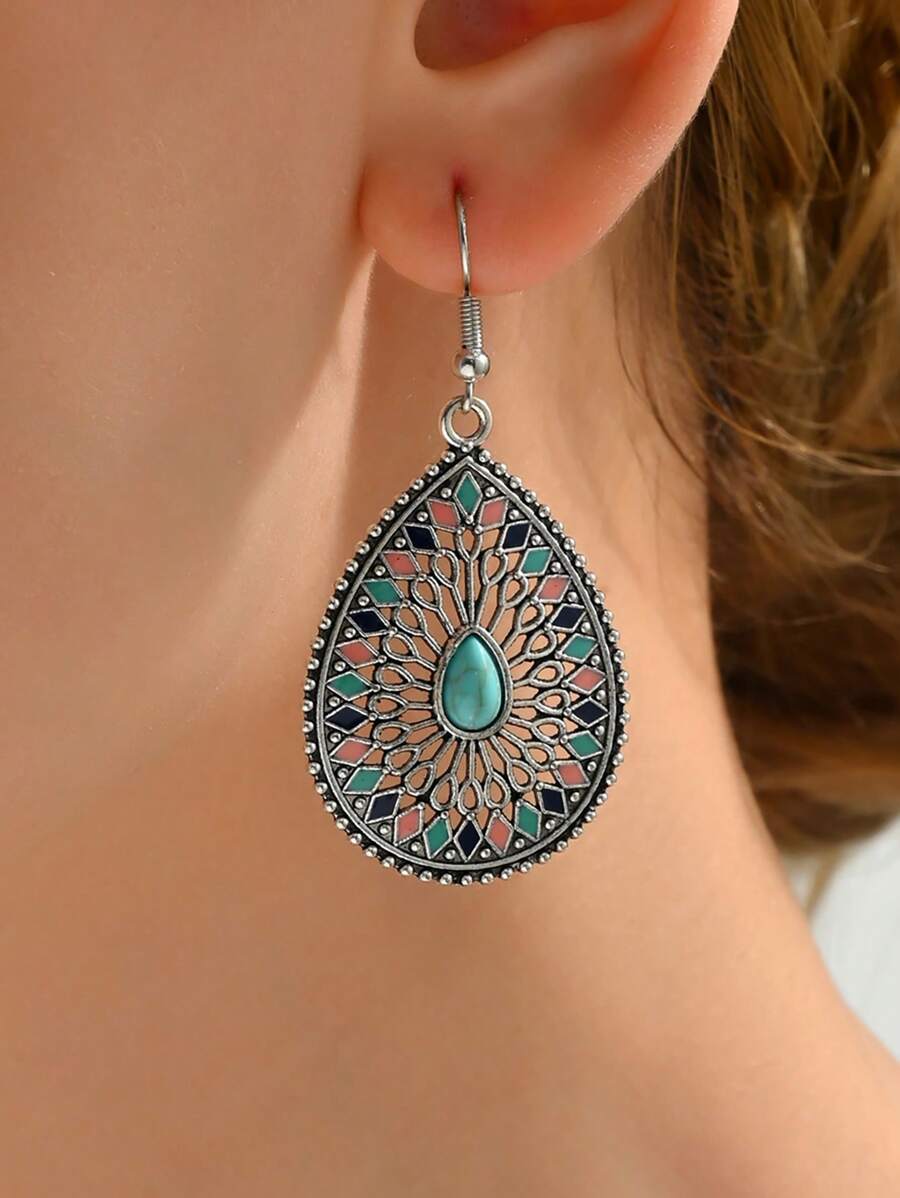 Vintage Palace Style Drop Earr - Drop Earrings บทวิจารณ์และราคา