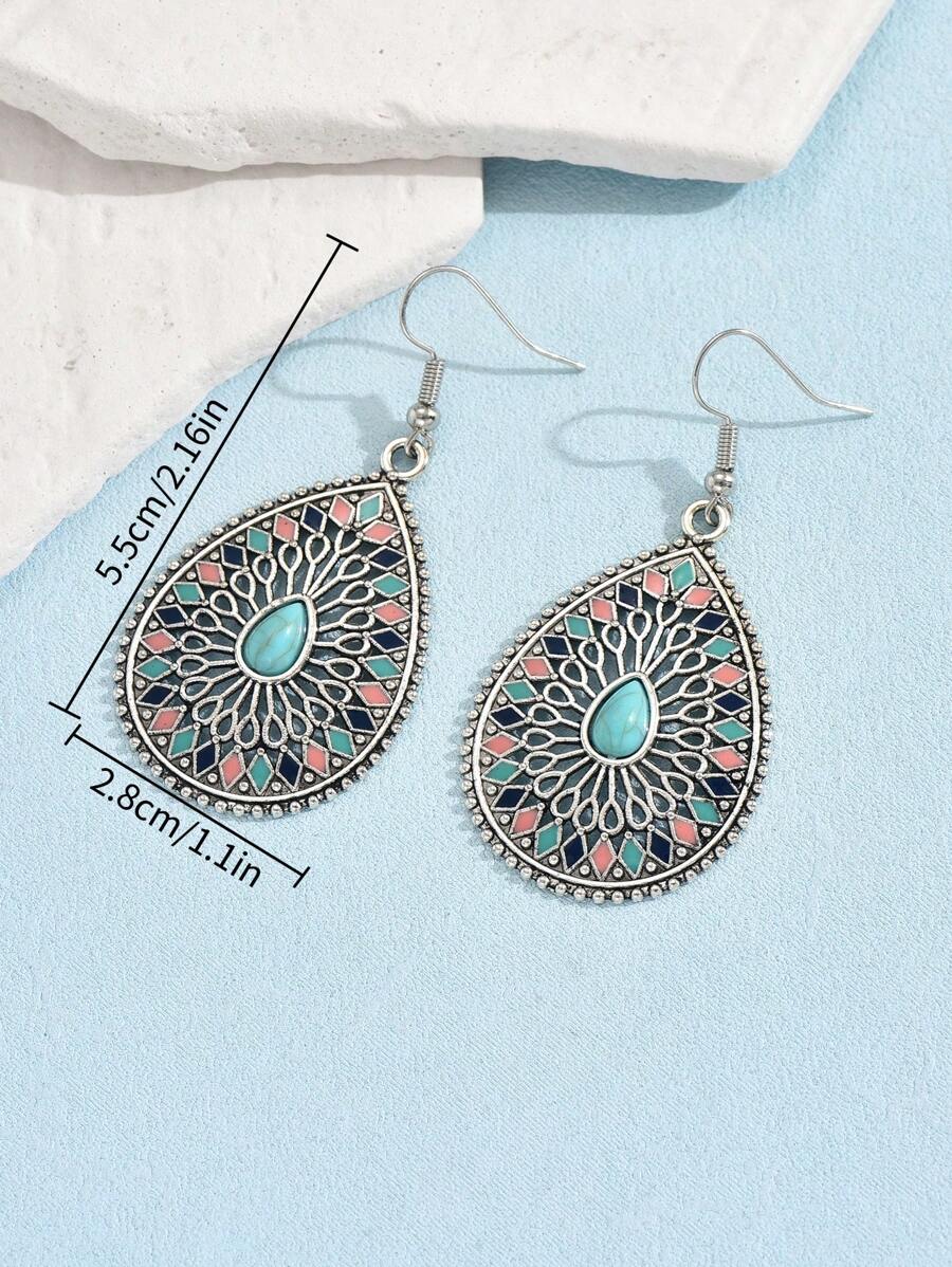 Vintage Palace Style Drop Earr - Drop Earrings บทวิจารณ์และราคา