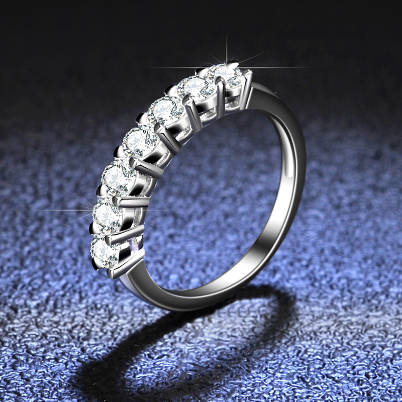 YHAMNI GRA 0.7CT All Moissanit - Moissanite Ring บทวิจารณ์และราคา
