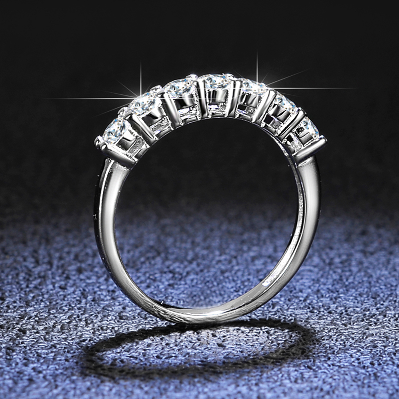 YHAMNI GRA 0.7CT All Moissanit - Moissanite Ring บทวิจารณ์และราคา