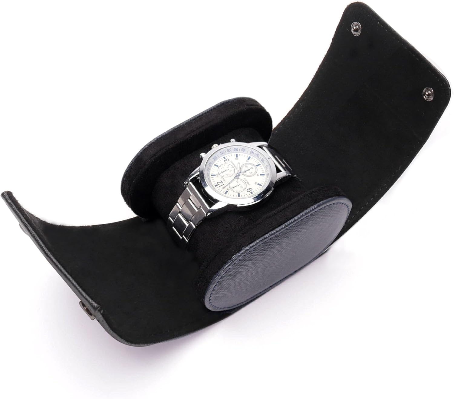 Leather Travel Watch Case Sing - Jewelry Watches Box บทวิจารณ์และราคา