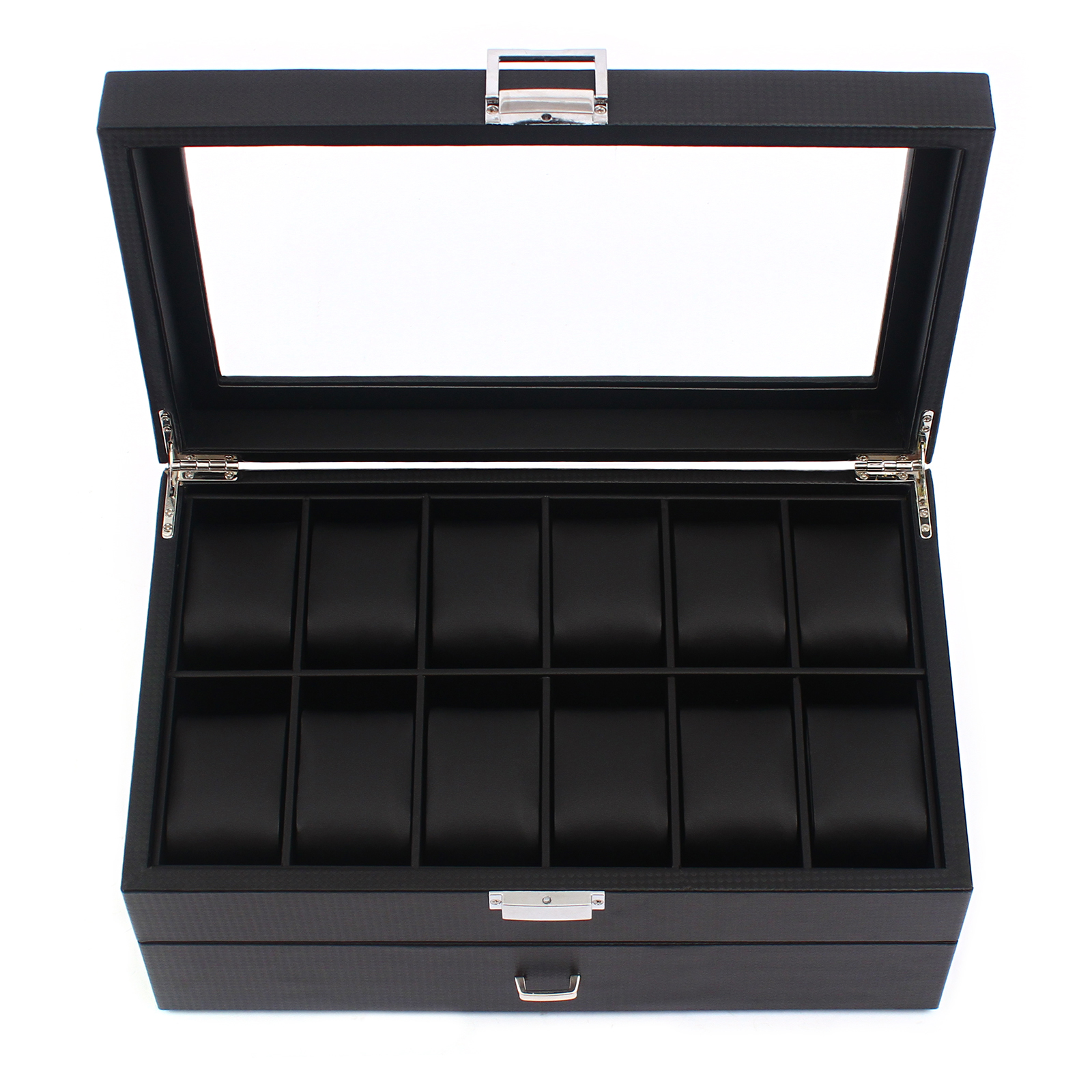 24 Slot Watch Storage Box Disp - Jewelry Watches Box บทวิจารณ์และราคา