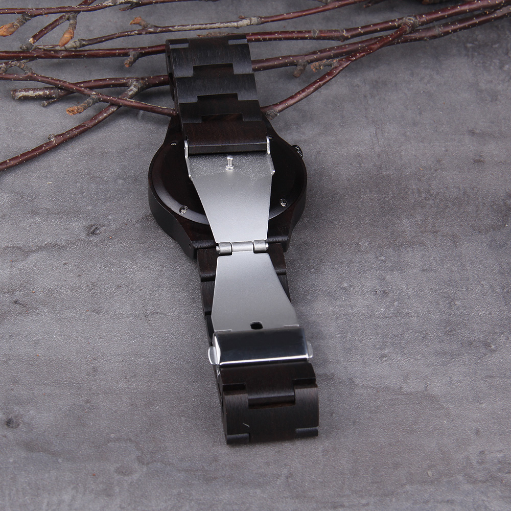 Handmade  Wooden Watches Man W - Jewelry Clasp Watches บทวิจารณ์และราคา