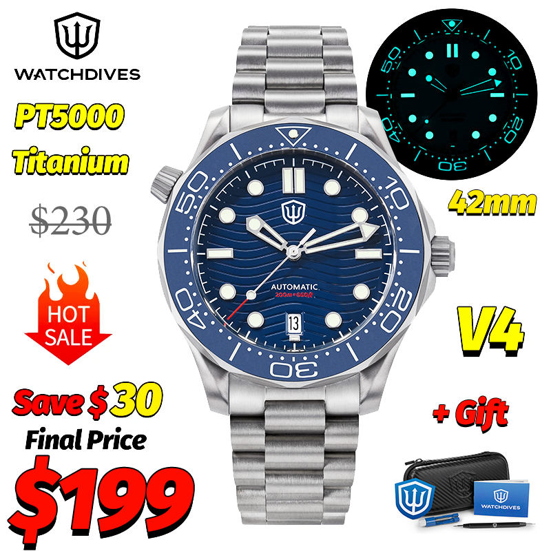 Watchdives WD007 V4 007 NTTD M - Jewelry Style Watches บทวิจารณ์และราคา