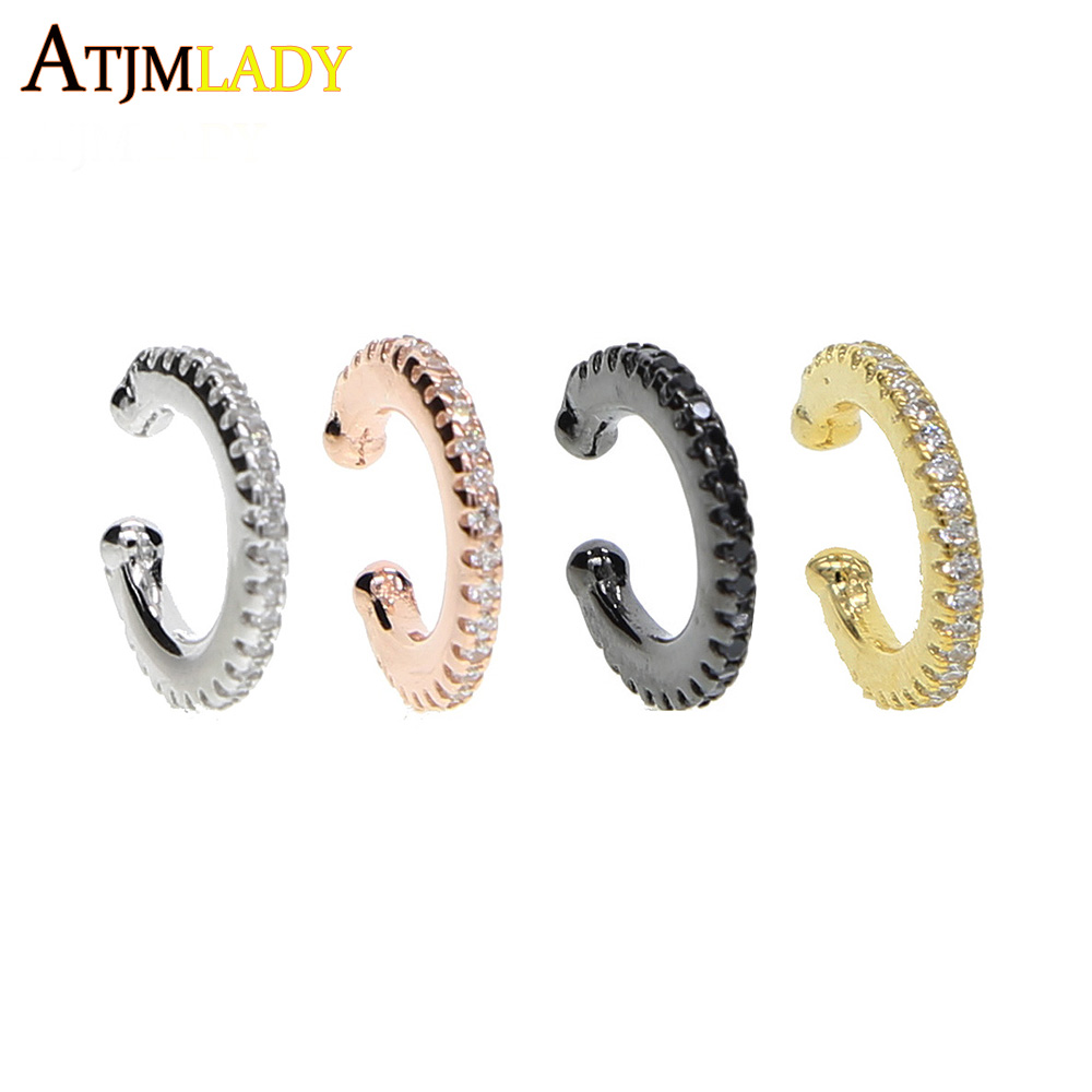 Ear Cuff Micro Pave Cz Circle  - Ear Cuff No Piercing บทวิจารณ์และราคา