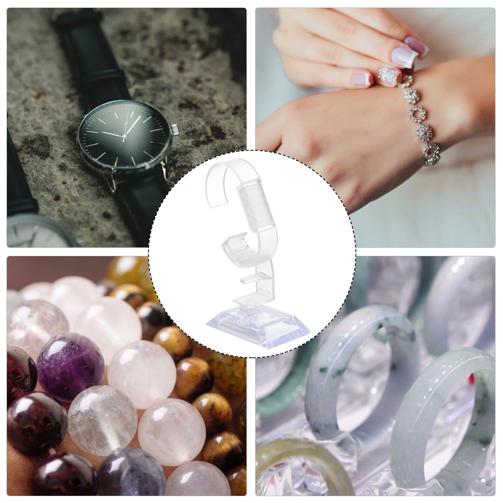 10Pcs Plastic Watch Display St - Jewelry Stand Watches บทวิจารณ์และราคา