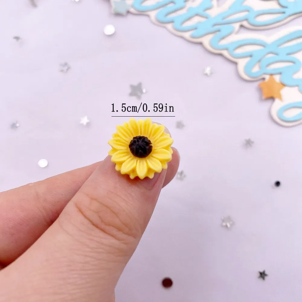30Pcs Resin Colorful 15mm Sunf - Paradise Jewelry & Watches Llc Miami Photos บทวิจารณ์และราคา