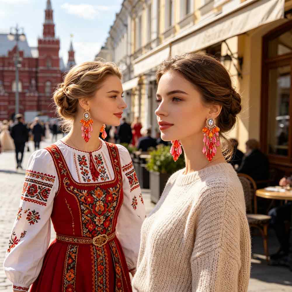 2026 Alloy Resin Tassel Dangle - Drop Earrings บทวิจารณ์และราคา