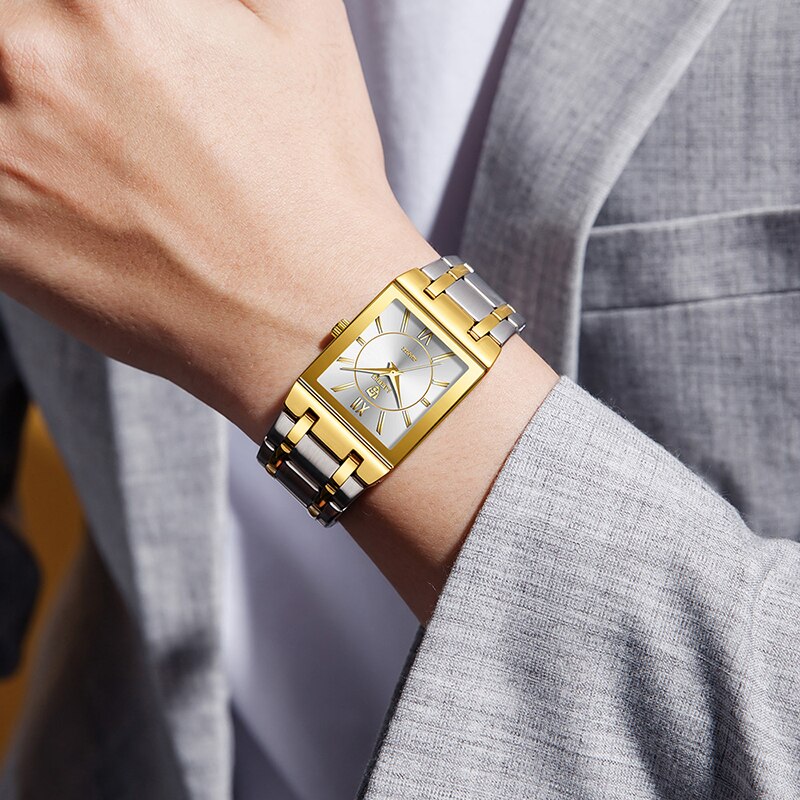LiEBIG Luxury Golden Quartz Wr - Jewelry Style Watches บทวิจารณ์และราคา