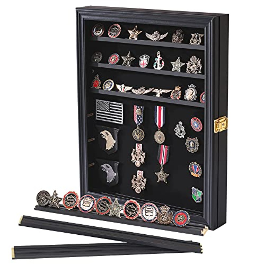 Medals Display Case Wall Frame - Collectors Coins Jewelry & Watches Of Smithtown Photos บทวิจารณ์และราคา