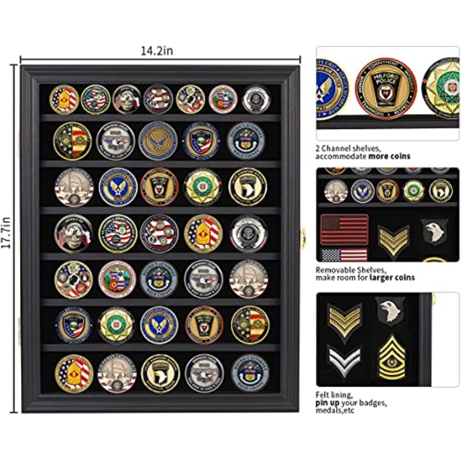 Medals Display Case Wall Frame - Collectors Coins Jewelry & Watches Of Smithtown Photos บทวิจารณ์และราคา