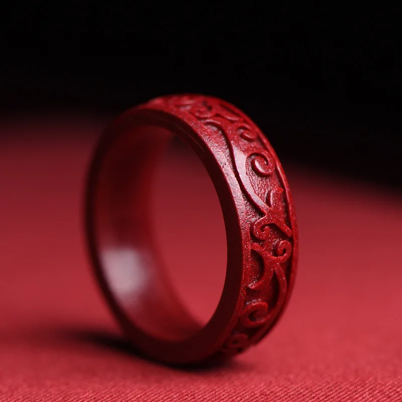 Natural Authentic Cinnabar Rin - Luxury Gifts Jewelry & Watches Namfleg Mostar บทวิจารณ์และราคา