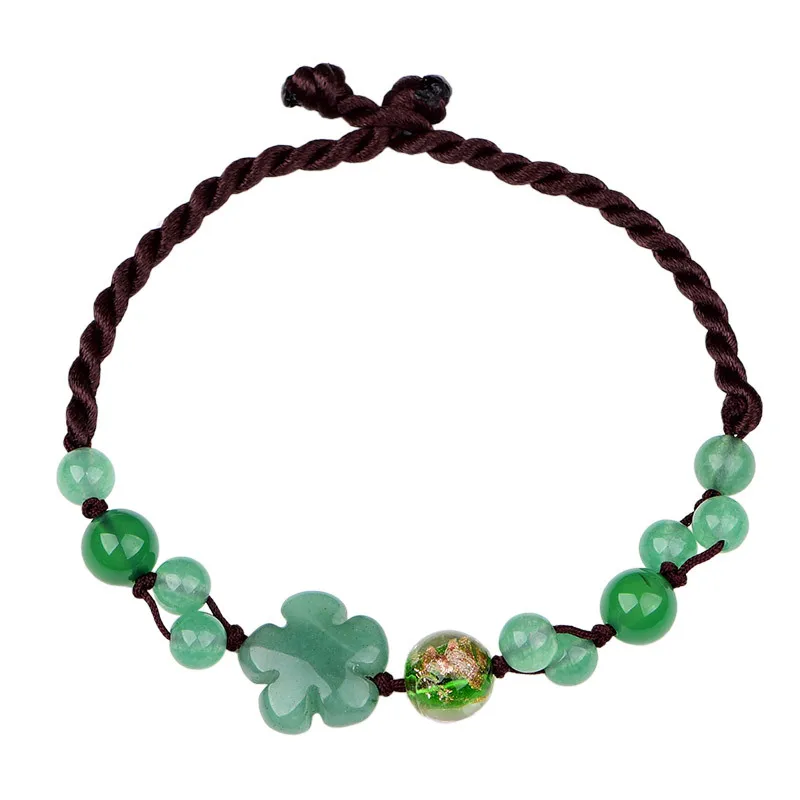 Jade Flower Anklets for Women  - Luxury Gifts Jewelry & Watches Namfleg Mostar บทวิจารณ์และราคา