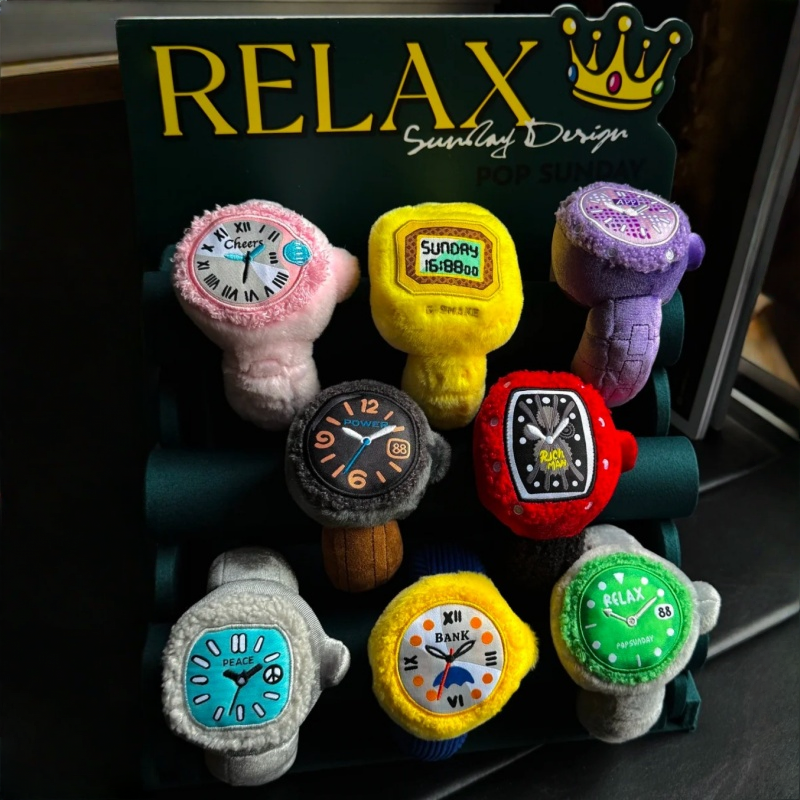 In Stock Pop Sunday Plush Rela - Jewelry Watches Box บทวิจารณ์และราคา