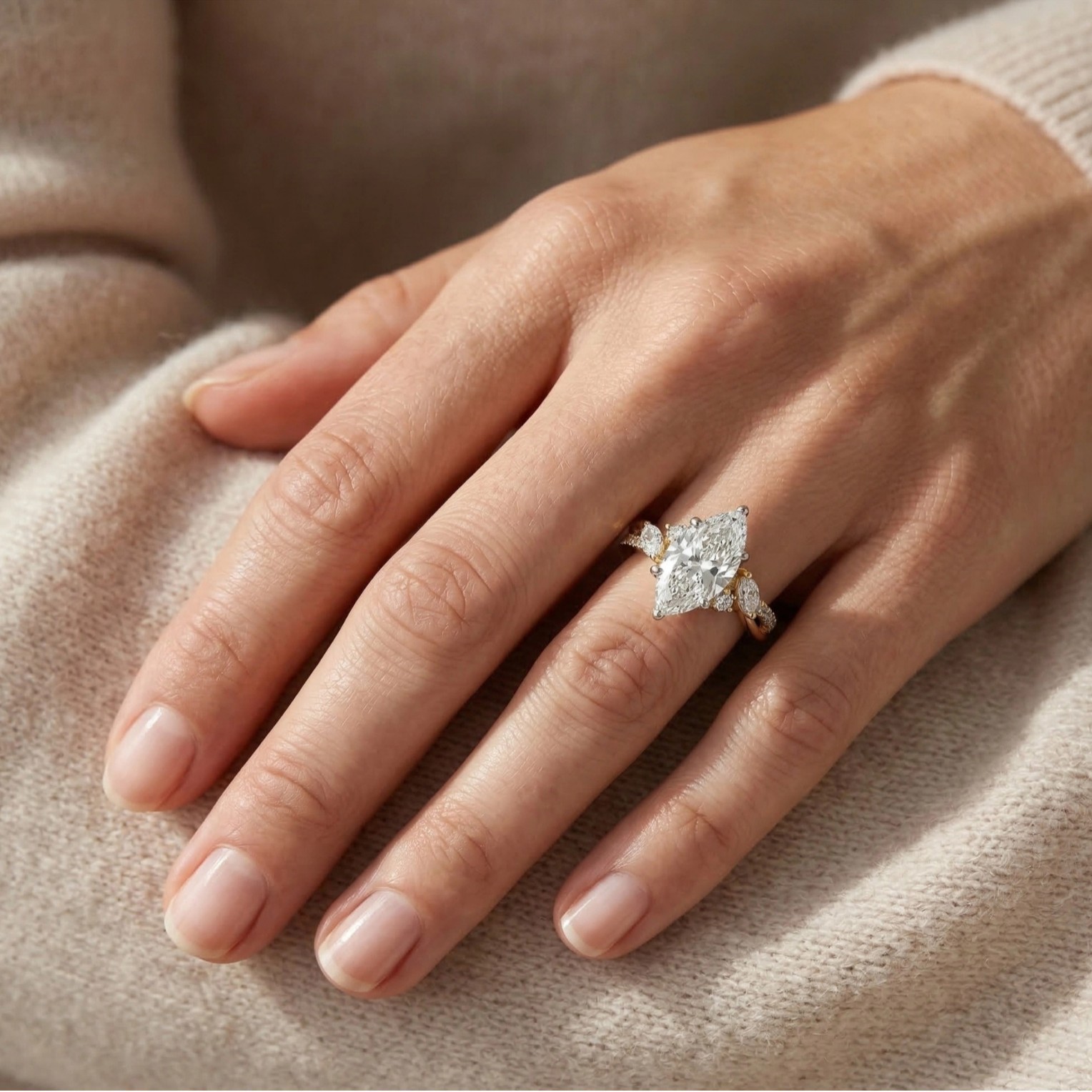 MUSHAN Custom Jewelry 925 Ster - Moissanite Ring บทวิจารณ์และราคา
