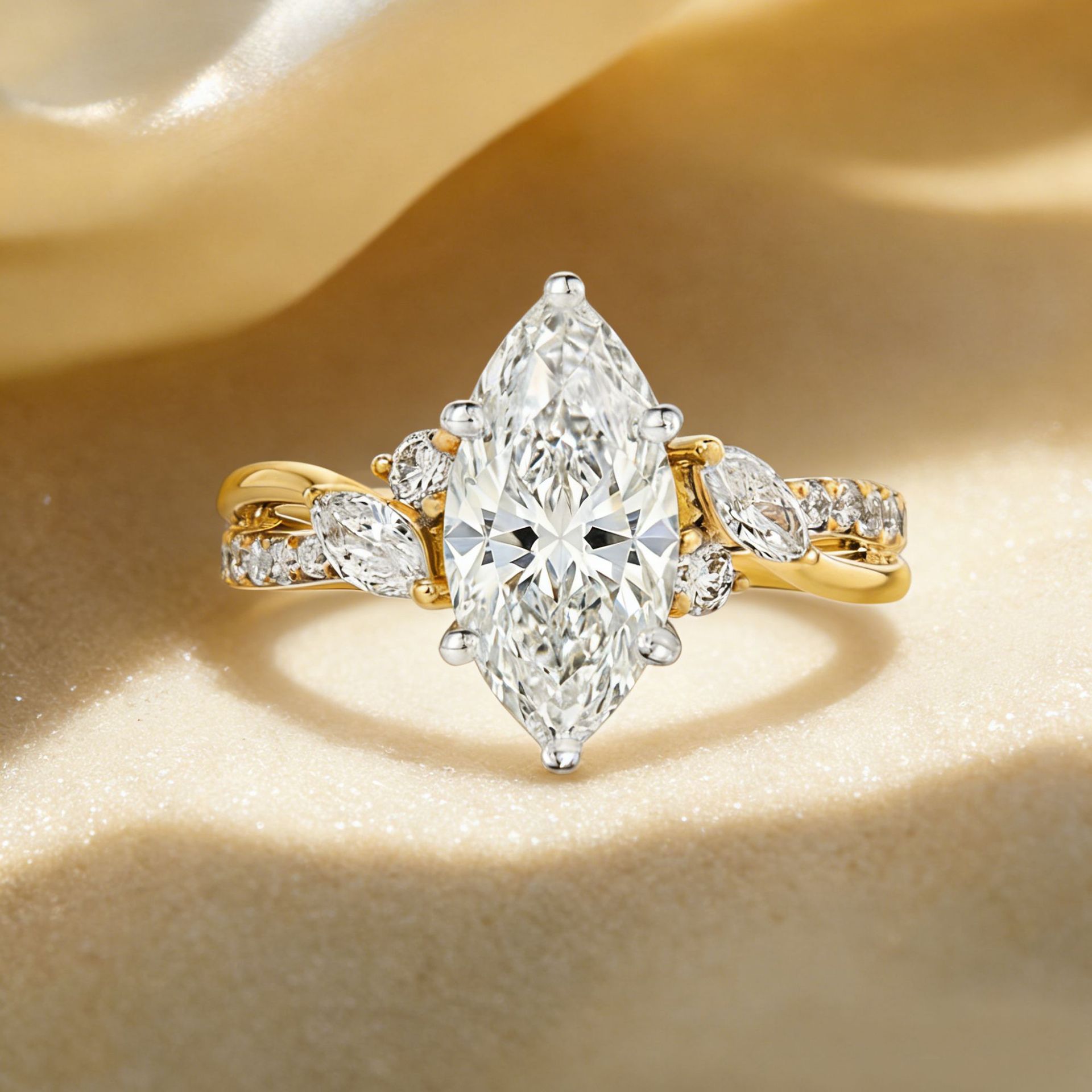 MUSHAN Custom Jewelry 925 Ster - Moissanite Ring บทวิจารณ์และราคา