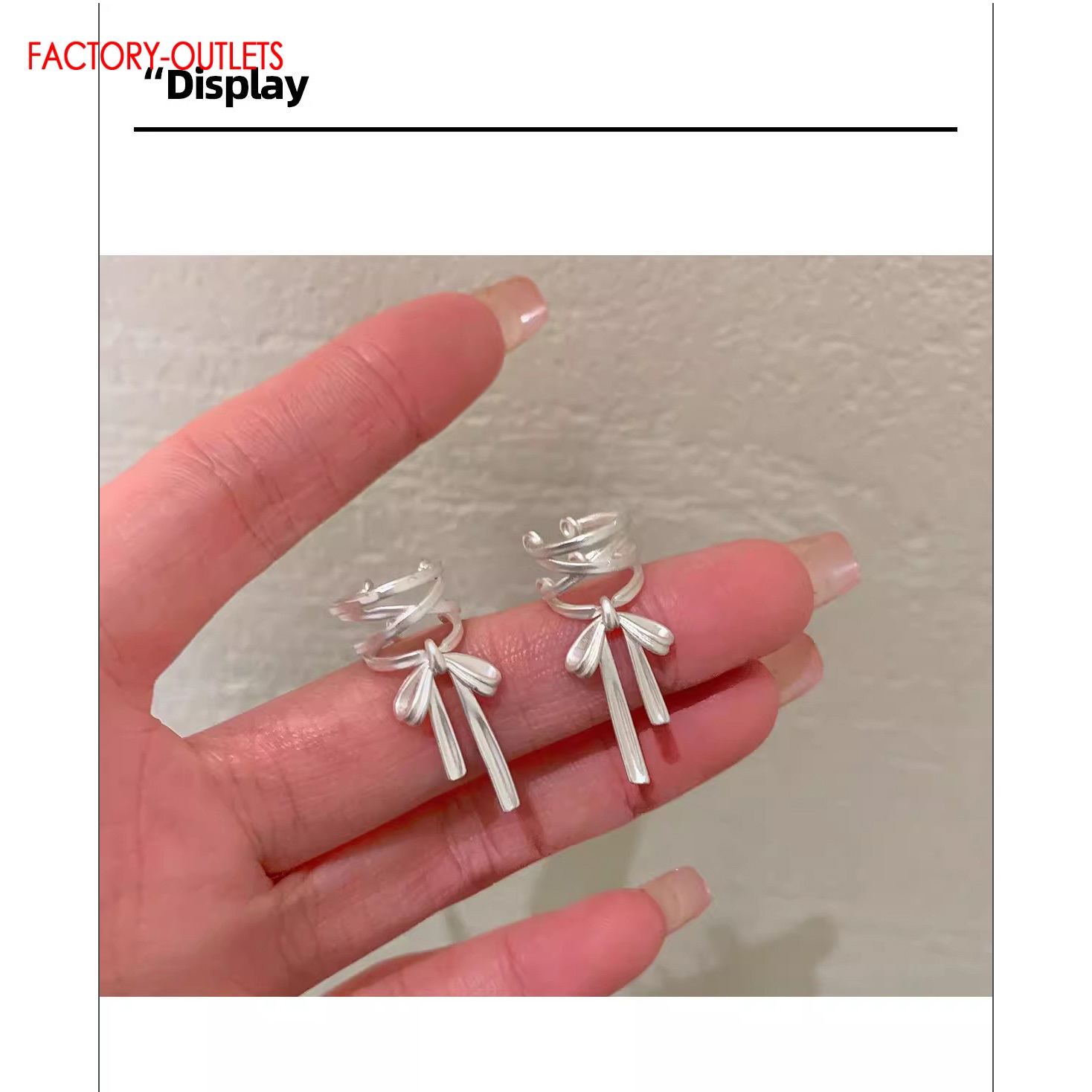 Genuine 925 Sterling Silver Ea - Ear Cuff No Piercing บทวิจารณ์และราคา