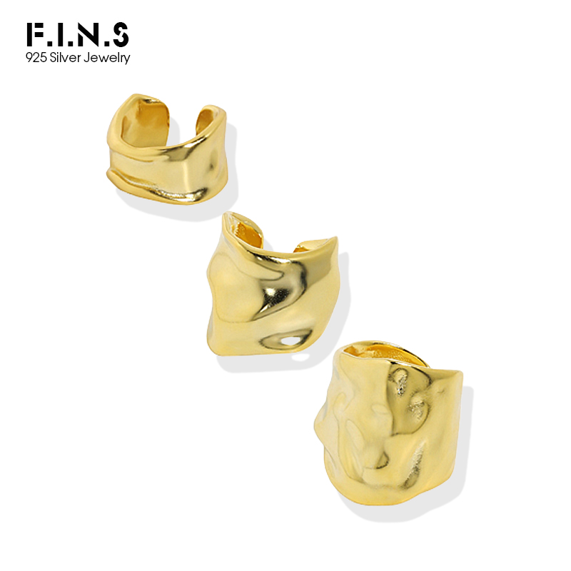 F.I.N.S 1PC Minimalist Irregul - Ear Cuff No Piercing บทวิจารณ์และราคา