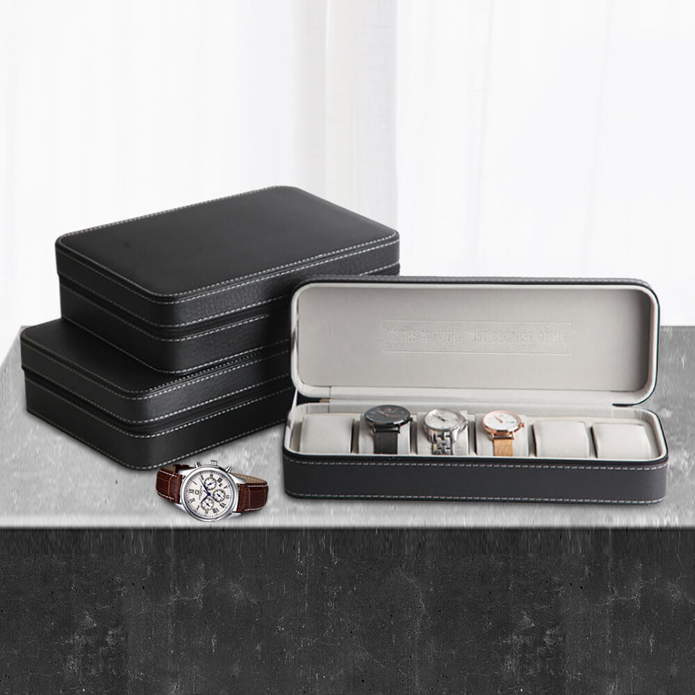 Bymaocar Portable 6 Slot Zippe - Jewelry Watches Box บทวิจารณ์และราคา