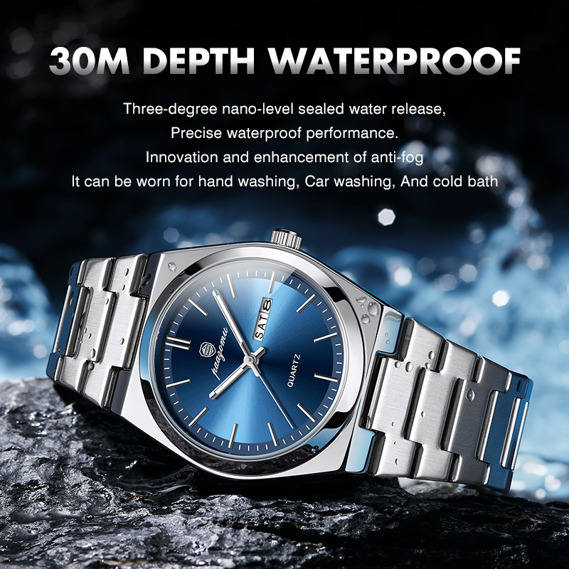 PAAZOMU Fashion Luxury Man Wri - Jewelry Style Watches บทวิจารณ์และราคา