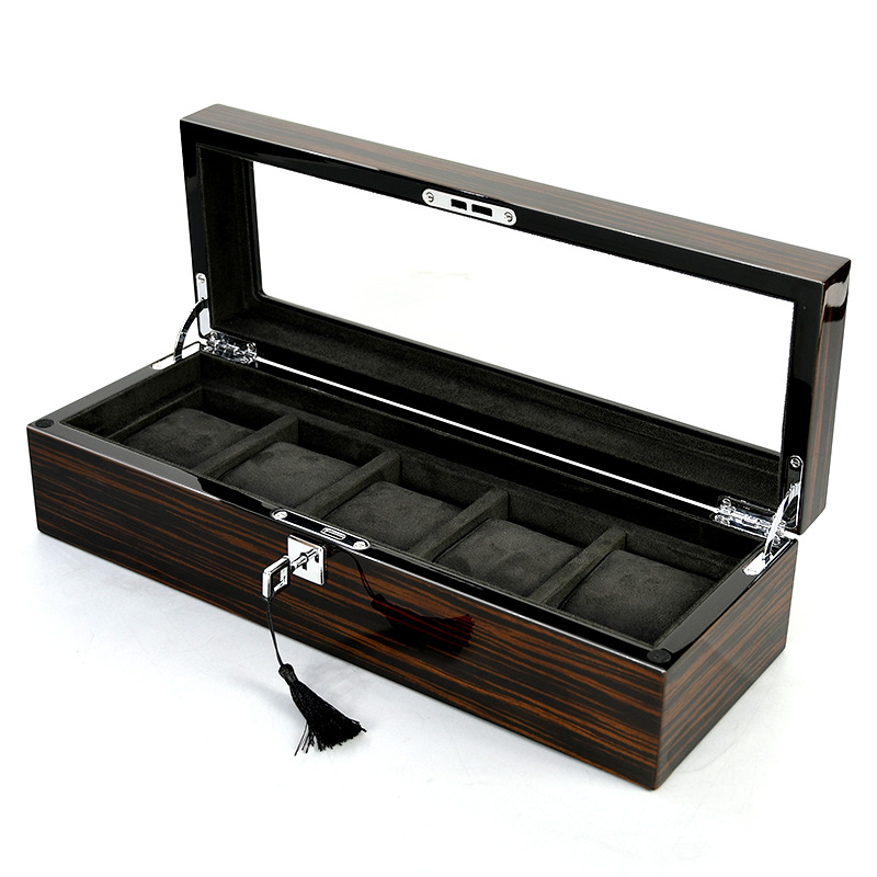 Hxl wooden piano lacquer multi - Jewelry Watches Box บทวิจารณ์และราคา