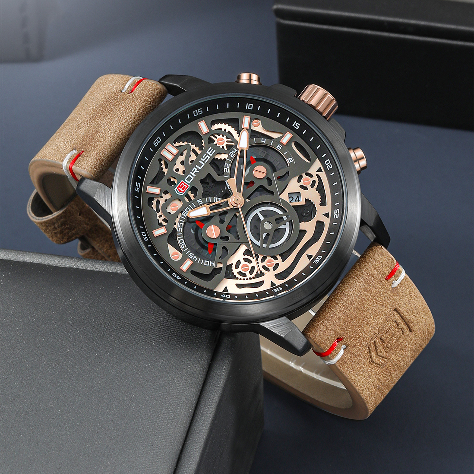 Men's Fashion Watche Round Ana - Best Jewelry Watches For Men บทวิจารณ์และราคา