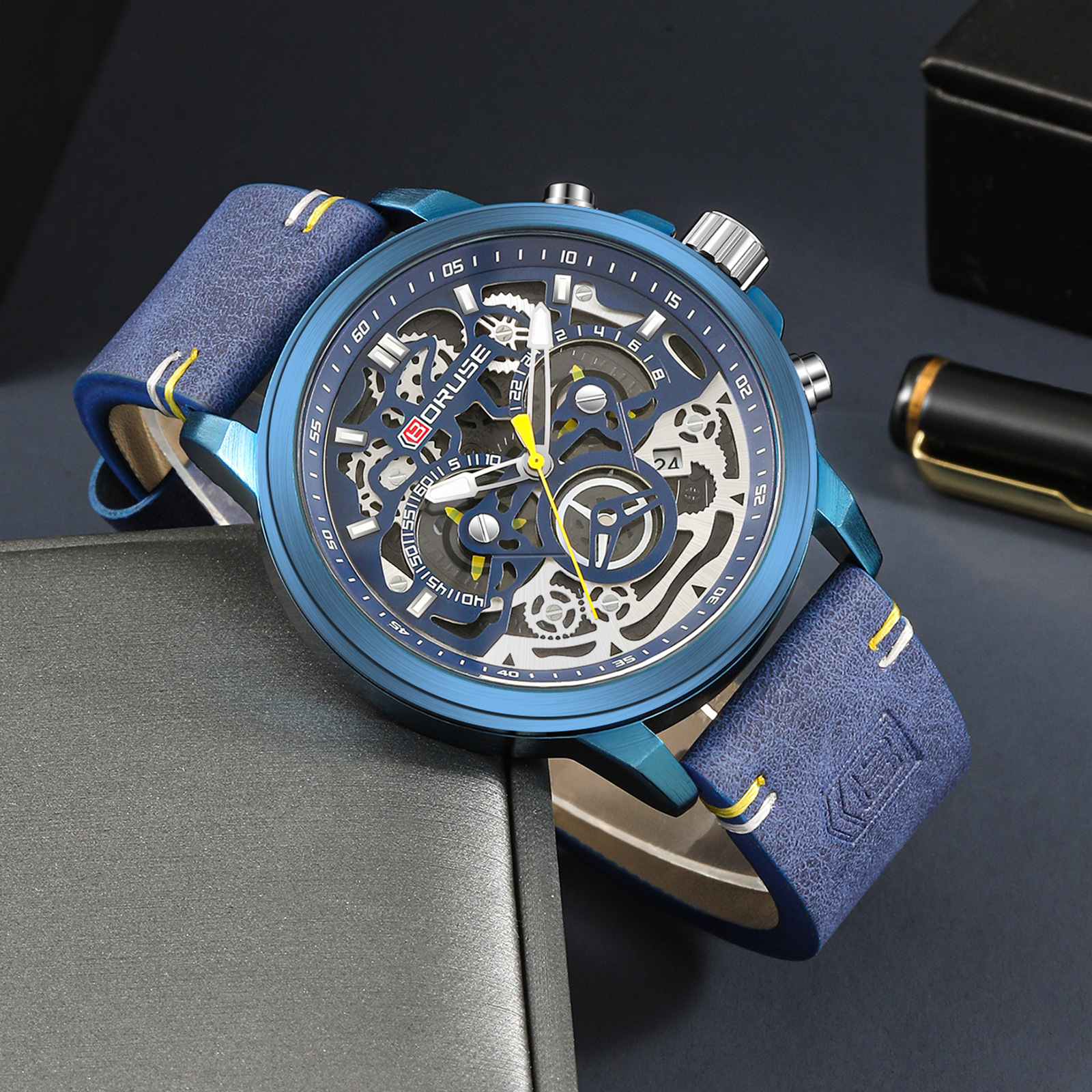 Men's Fashion Watche Round Ana - Best Jewelry Watches For Men บทวิจารณ์และราคา