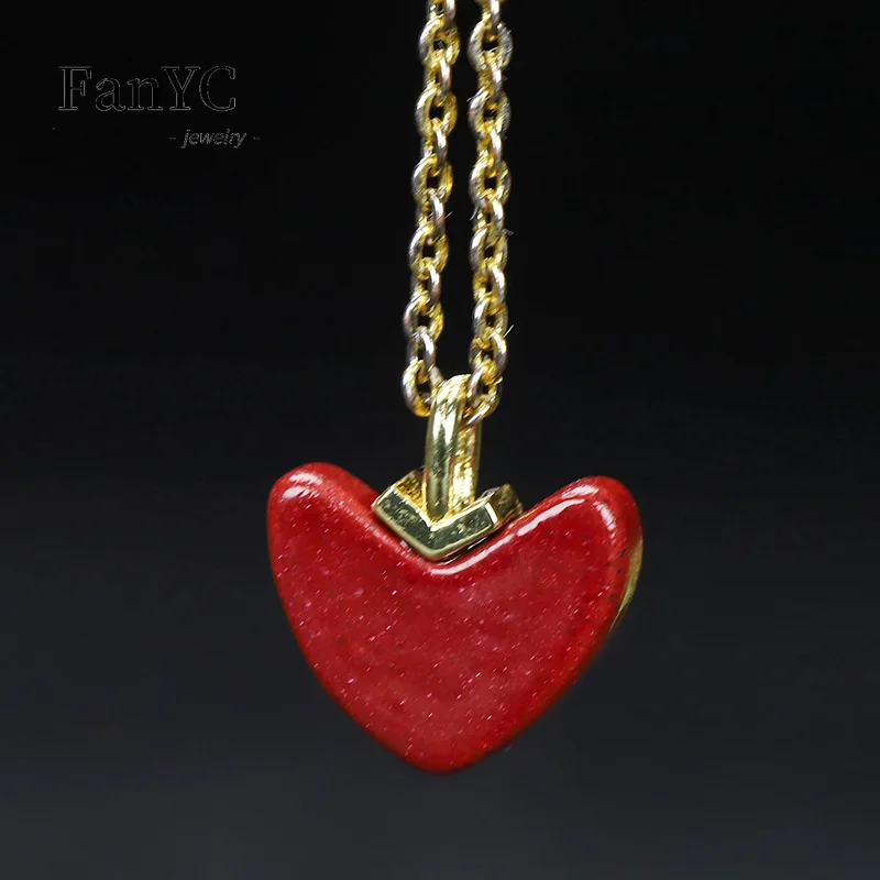 Natural V-shaped Cinnabar Love - Luxury Gifts Jewelry & Watches Namfleg Mostar บทวิจารณ์และราคา
