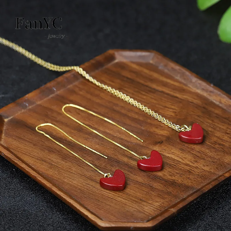 Natural V-shaped Cinnabar Love - Luxury Gifts Jewelry & Watches Namfleg Mostar บทวิจารณ์และราคา