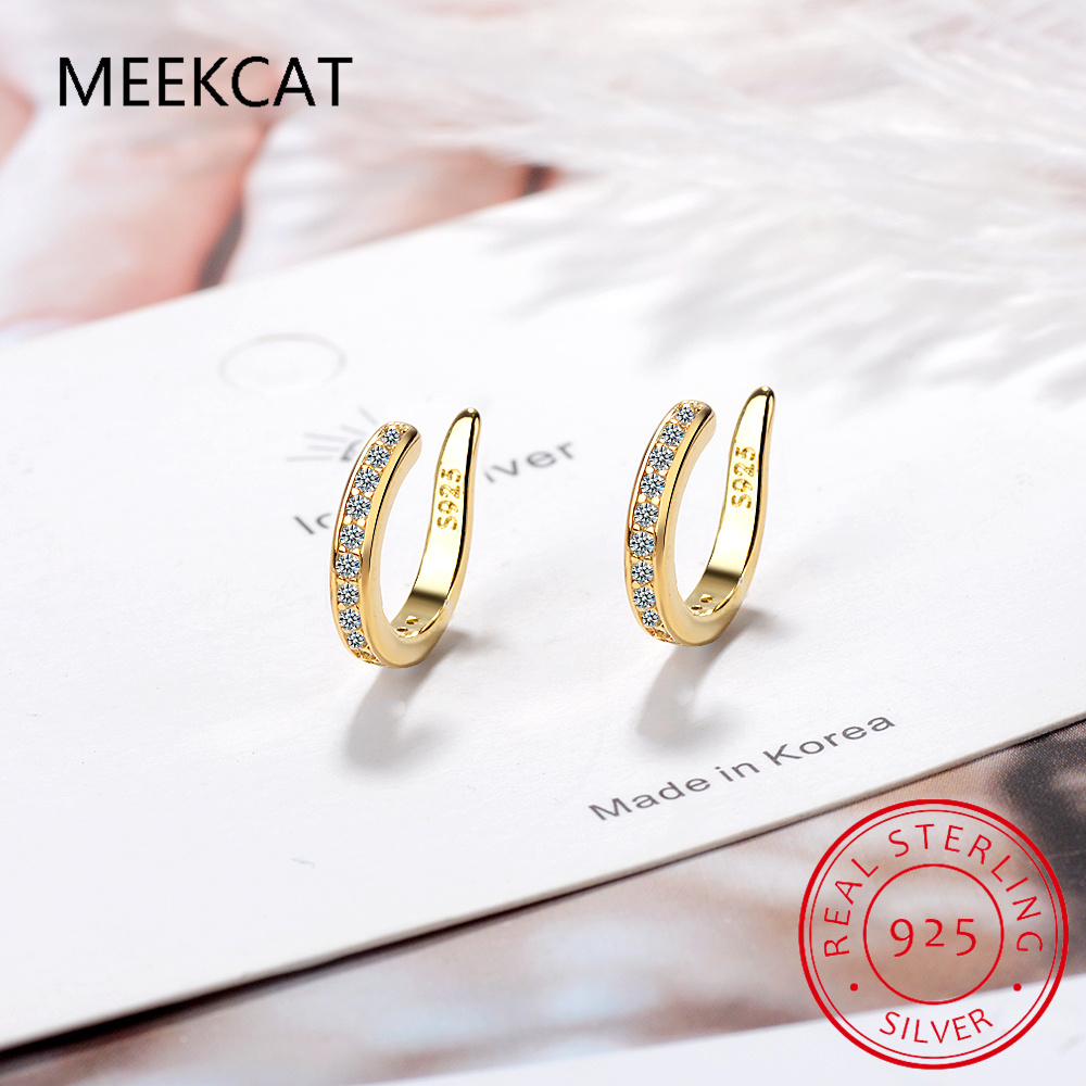 925 Sterling Silver Full Moiss - Ear Cuff No Piercing บทวิจารณ์และราคา