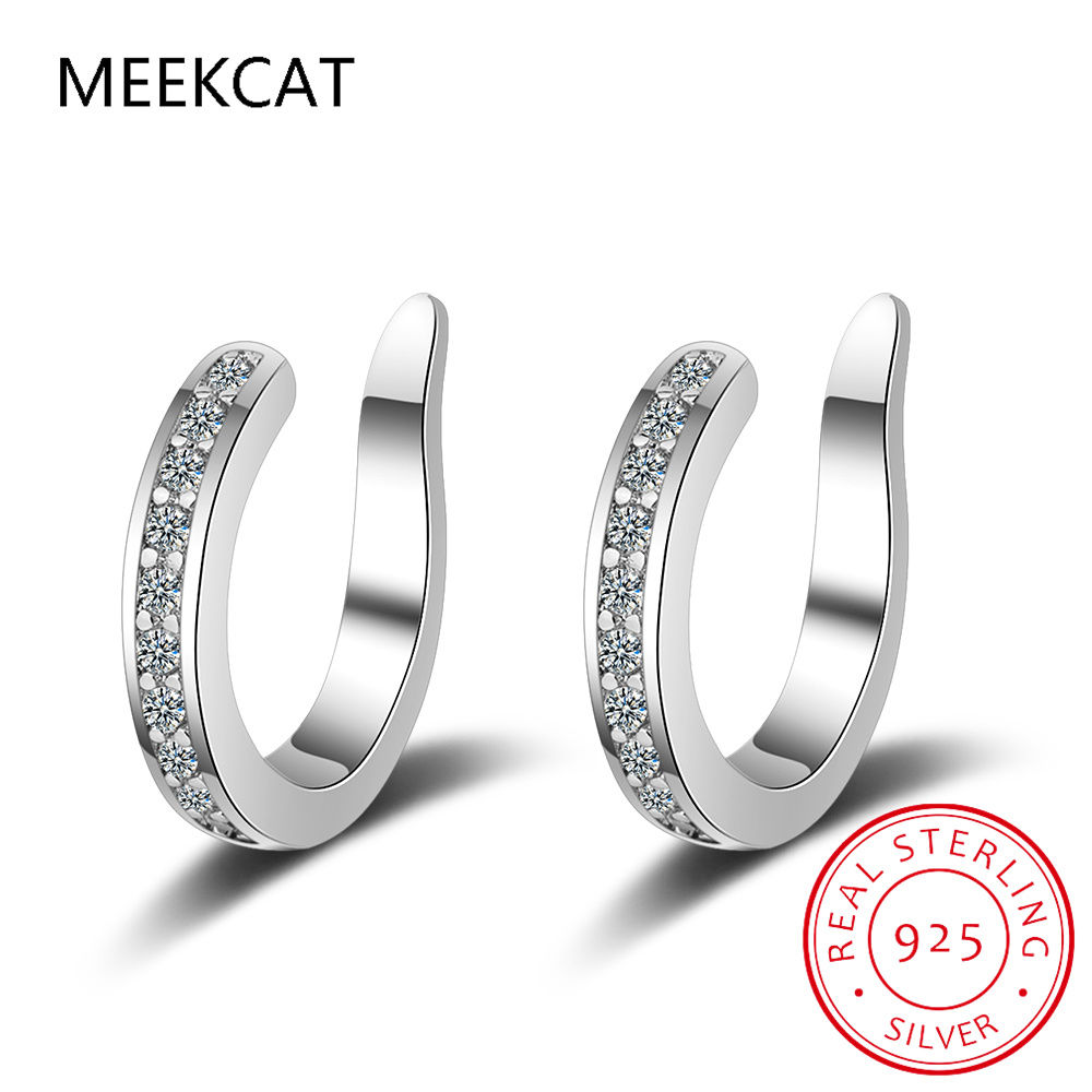 925 Sterling Silver Full Moiss - Ear Cuff No Piercing บทวิจารณ์และราคา