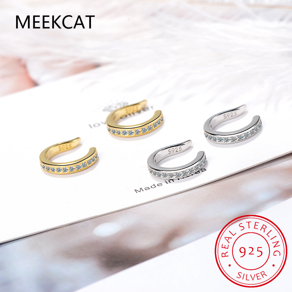 925 Sterling Silver Full Moiss - Ear Cuff No Piercing บทวิจารณ์และราคา