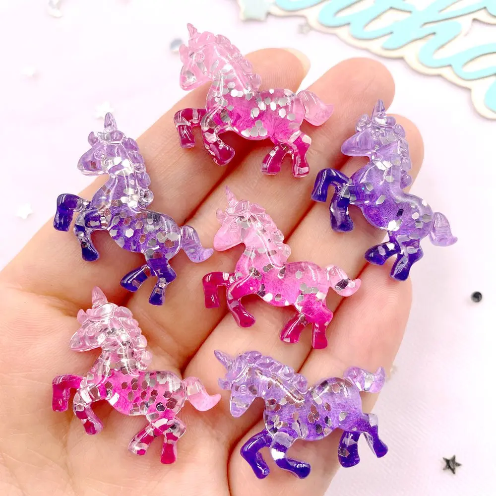 6PCS Colorful Resin Glitter 3D - Paradise Jewelry & Watches Llc Miami Photos บทวิจารณ์และราคา