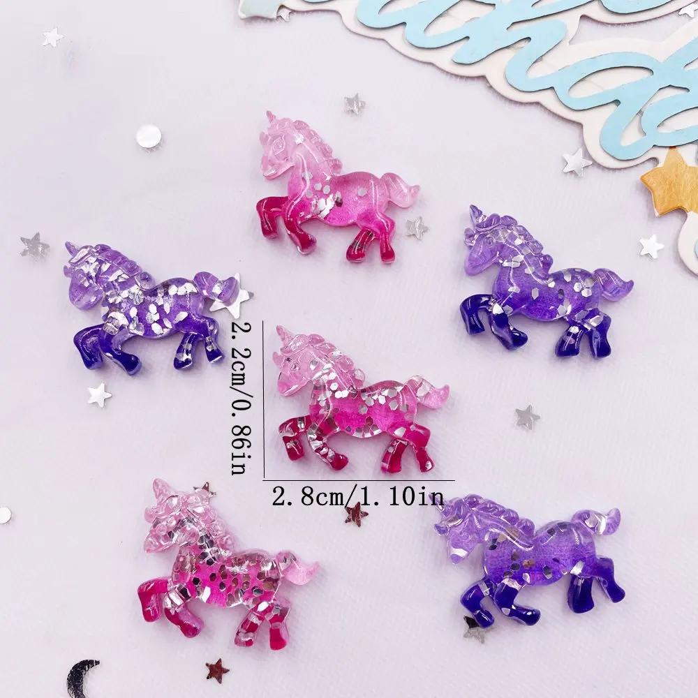 6PCS Colorful Resin Glitter 3D - Paradise Jewelry & Watches Llc Miami Photos บทวิจารณ์และราคา