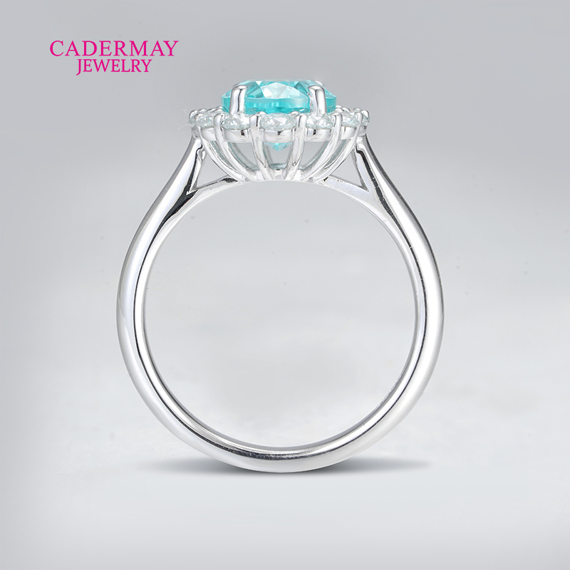 Classic Flower 7x10mm Oval Sha - Moissanite Ring บทวิจารณ์และราคา
