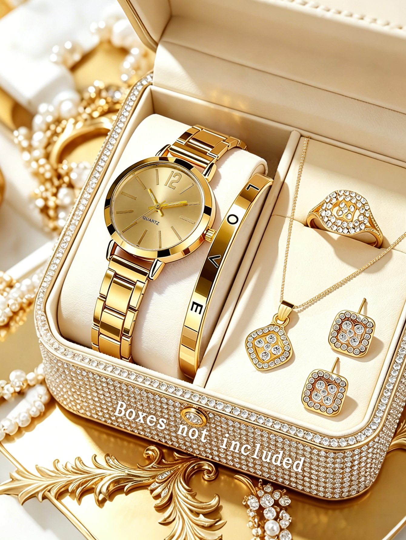 Ladies Casual Fashion Quartz W - Jewelry Clasp Watches บทวิจารณ์และราคา