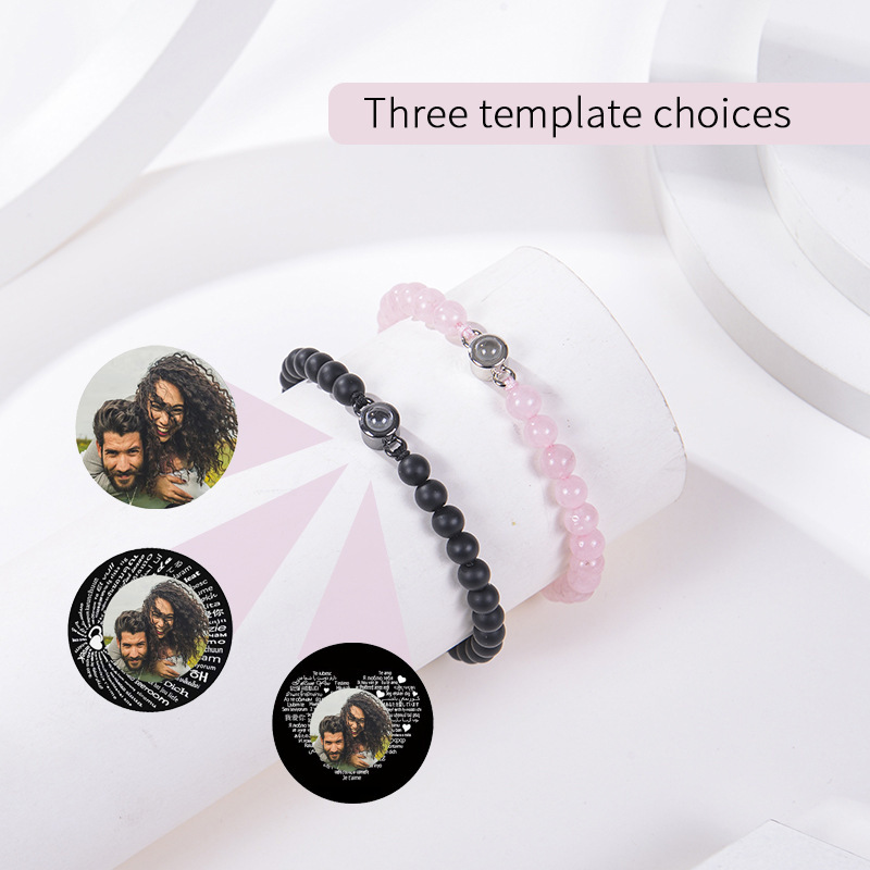 custom photo bracelet projecti - Turquoise Stone Ring บทวิจารณ์และราคา