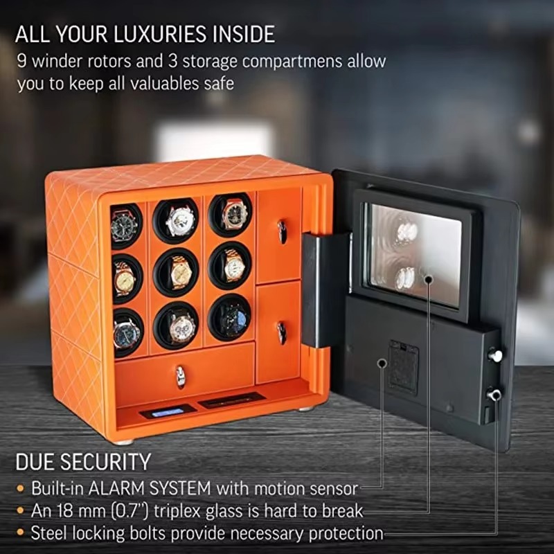 Watch Winder Intelligent Safe  - Jewelry Watches Box บทวิจารณ์และราคา