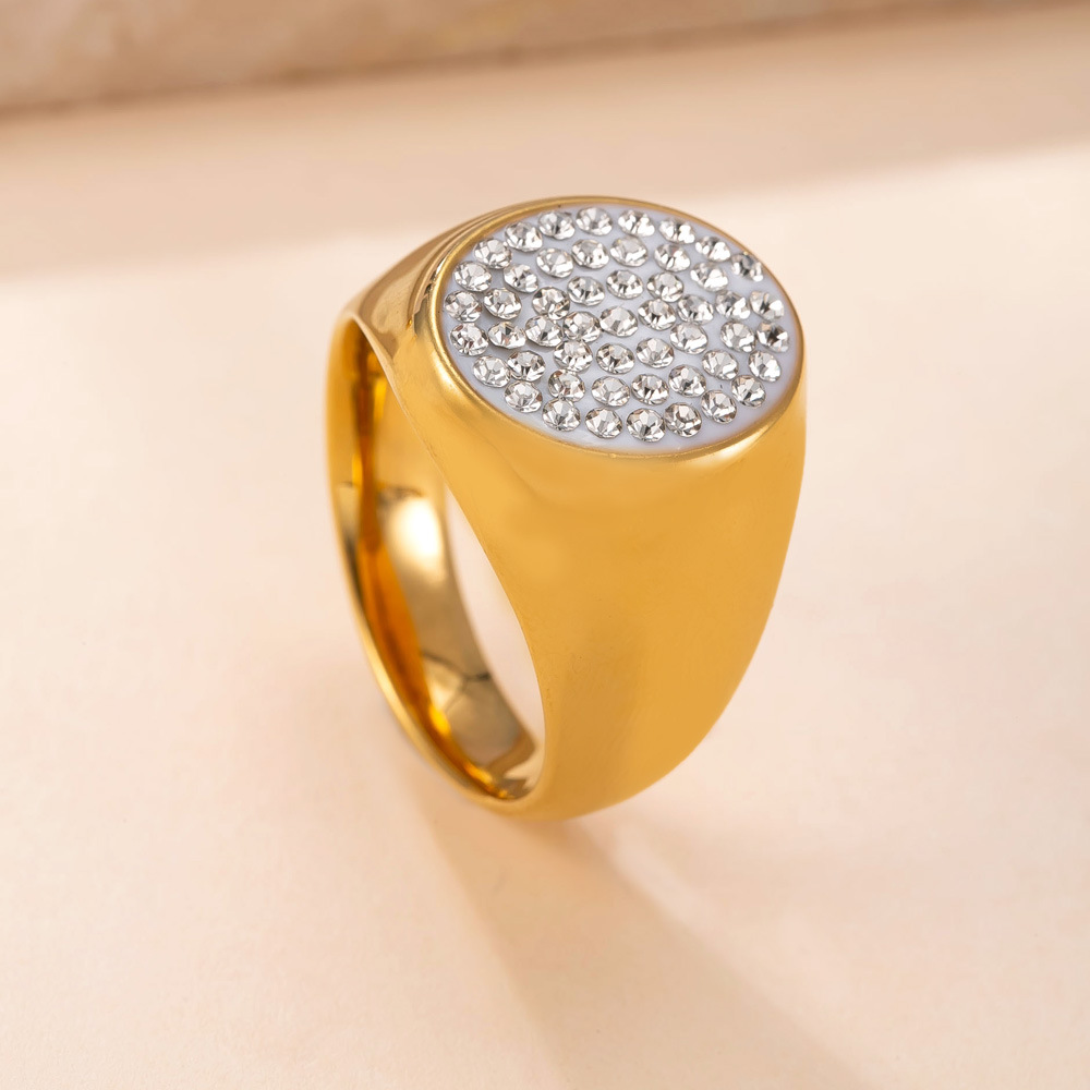 Luxury 316L Stainless Steel Fo - Moissanite Ring บทวิจารณ์และราคา