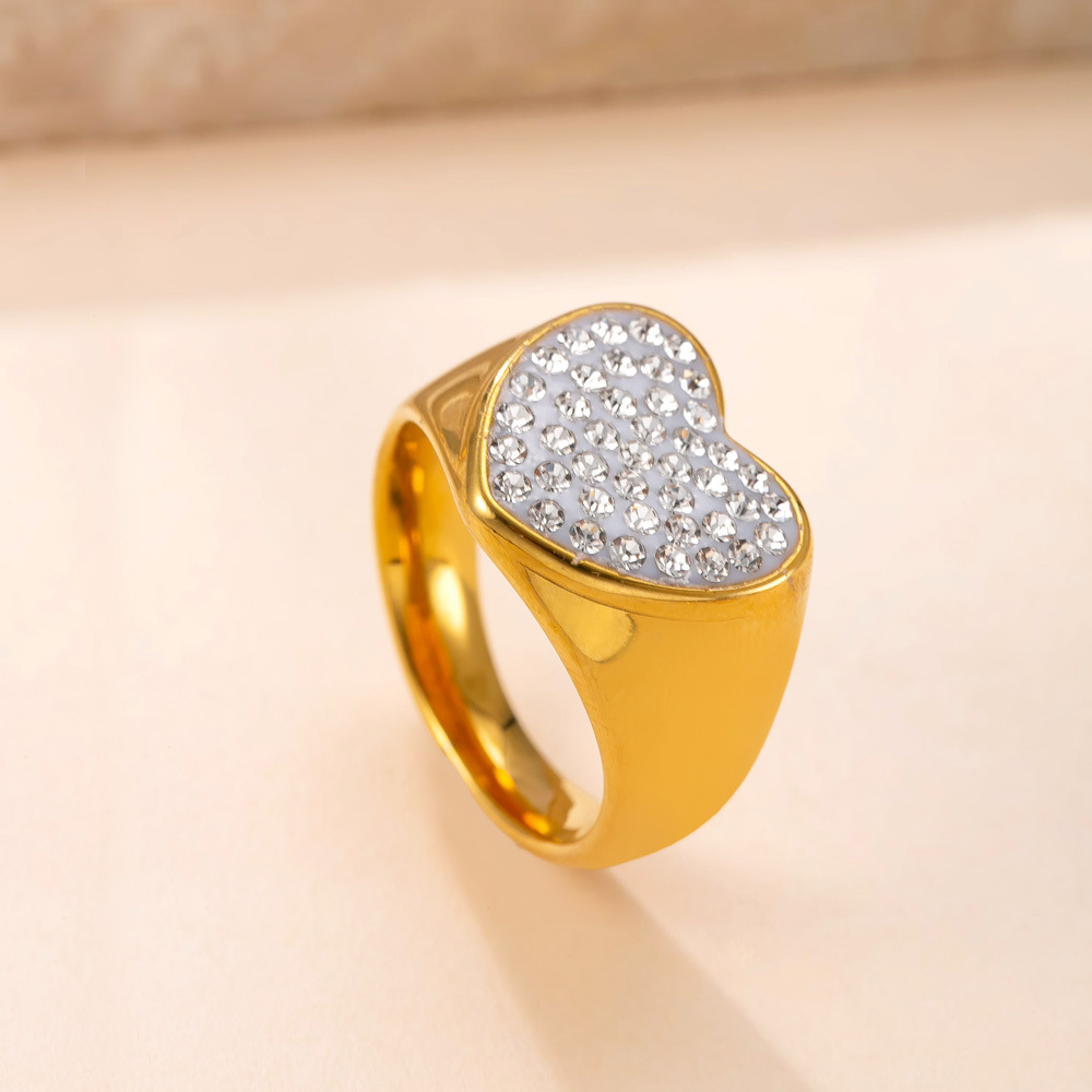 Luxury 316L Stainless Steel Fo - Moissanite Ring บทวิจารณ์และราคา