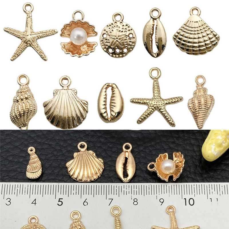 30pcs Metal Alloy Shell Starfi - Drop Earrings บทวิจารณ์และราคา