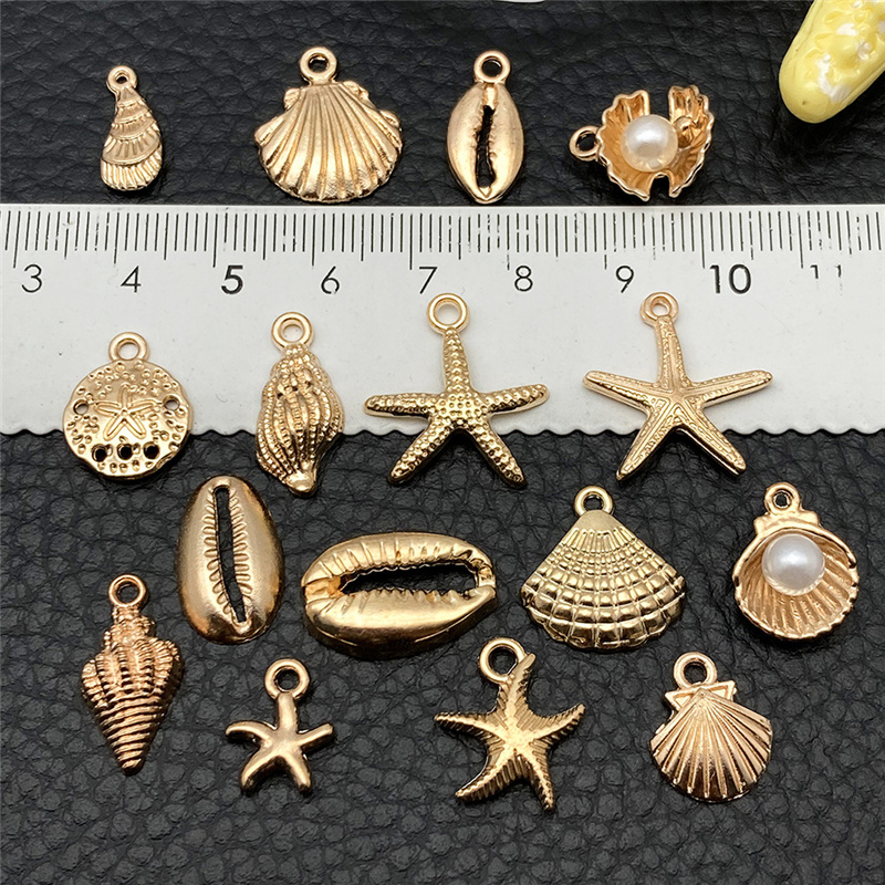 30pcs Metal Alloy Shell Starfi - Drop Earrings บทวิจารณ์และราคา